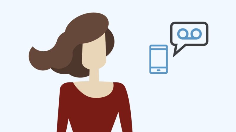 Voicemail damesstem 4